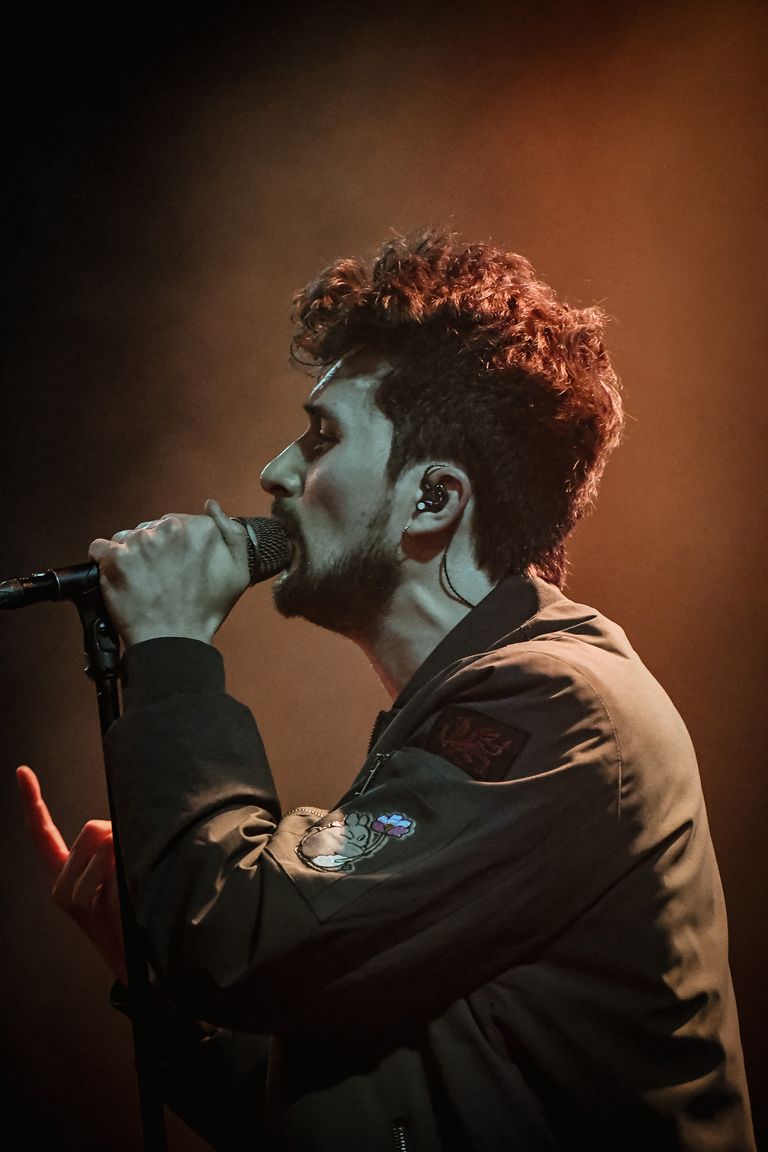 Holding Absence performing live in Adelaide at Lion Arts Factory